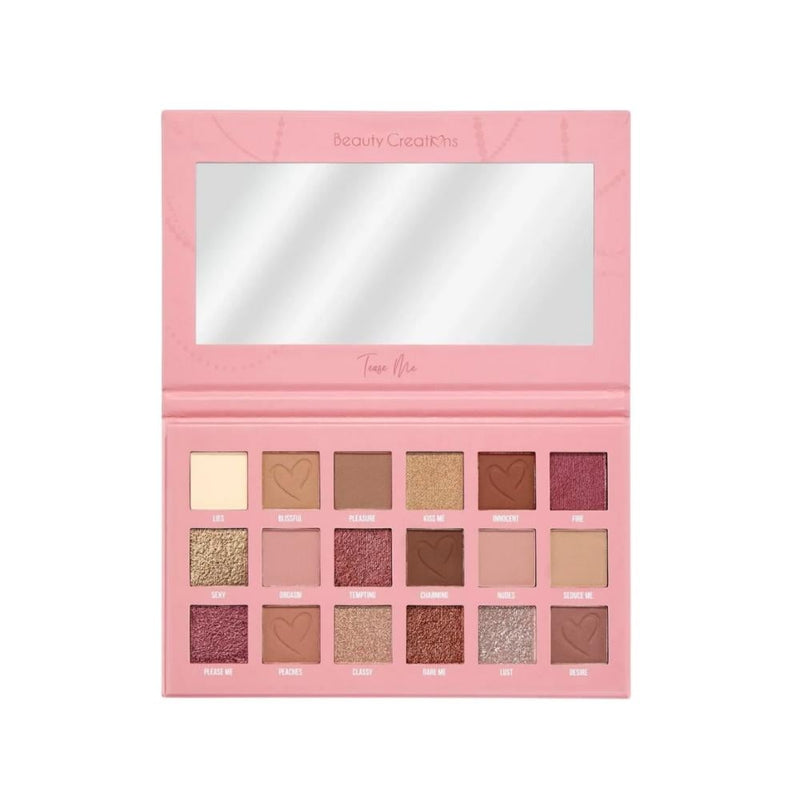 Beauty Creations Teas Me Eyeshadow Palette, 18-Color, Mauve and Neutral