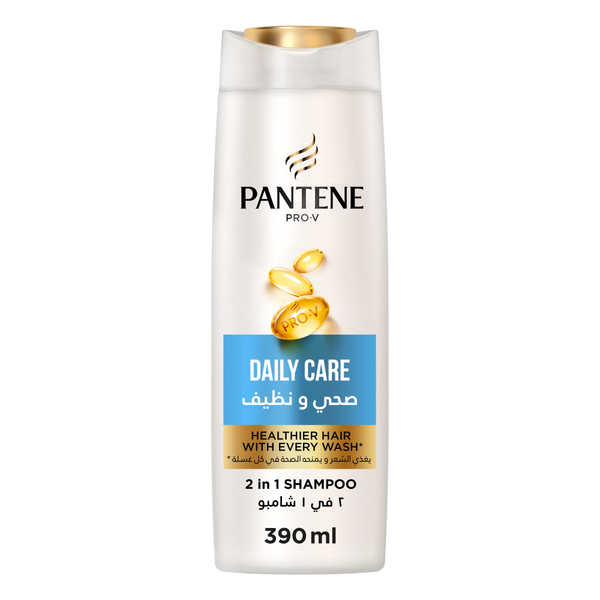 2-in-1 Shampoo and Conditioner Daily Care Pro-V Formula Pantene 390ml