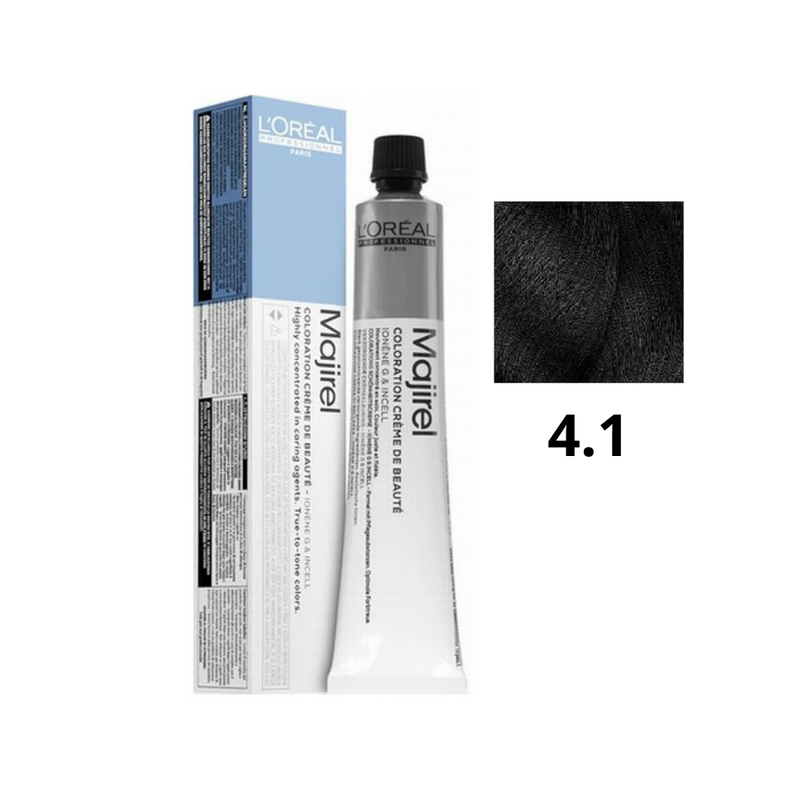 L'Oreal Paris Permanent Hair Dye 4.1 Ash Brown 50ml Gray Coverage