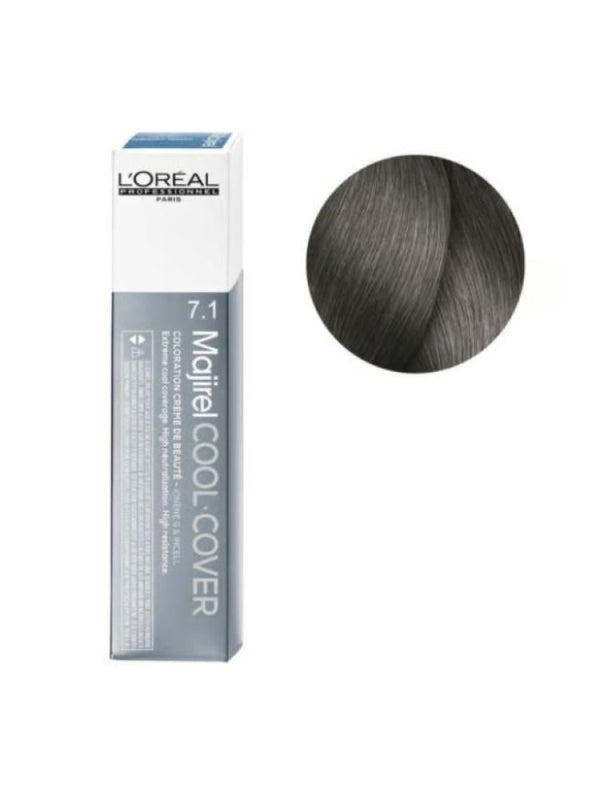 L'Oréal Professionnel Majirel Cool Cover Hair Color 7.1 - 60ml