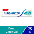 Sensodyne Deep Clean Gel Toothpaste for Sensitive Teeth, 75ml