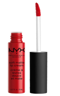 Lip Cream Matte Finish Amsterdam Red Shade Nyx Professional 8ml