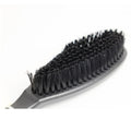 Hair System Plastic Styling Brush - Black, Medium Bristles
