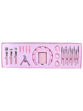 Ruby Face 22-Piece Makeup Brush Set - Pink