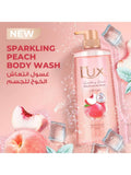 Peach Scented Body Wash Refreshing Sparkling Lux 700g