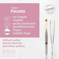 Best Slanted Tweezers Stainless Steel Precision Titania 1070/A