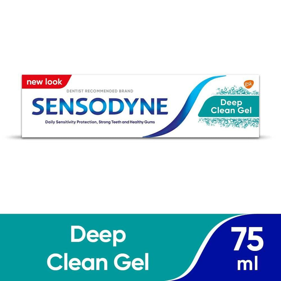 Sensodyne Deep Clean Gel Toothpaste - 75ml