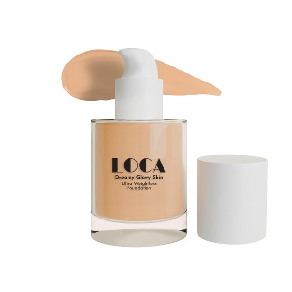 Loca Foundation Cream 04 Medium Warm, Medium Coverage, 16 Hour Wear