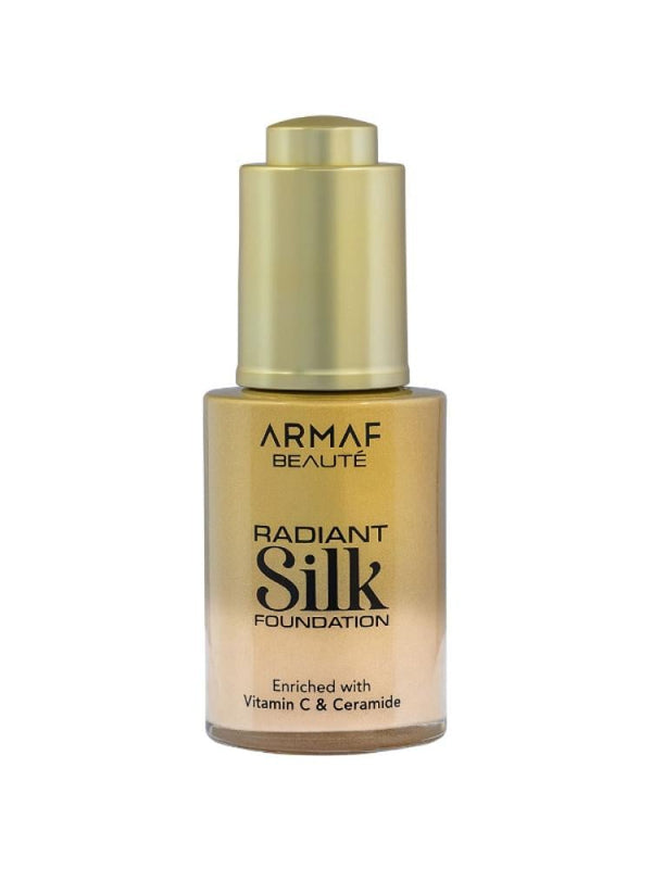 Armaf Beauty Radiant Silk Foundation 30ml - Vitamin C, Ceramides | Shade 03 Fair