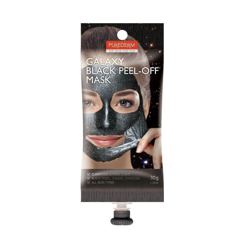 Black Face Mask Peel Activated Charcoal Purederm 30g
