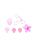 Eyelash Curler Makeup Sponge Set Hair Clip Beauty System 6 Pieces
