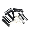 Maxdona Plastic Hair Rollers, Heatless Styling, Multi-Size Set