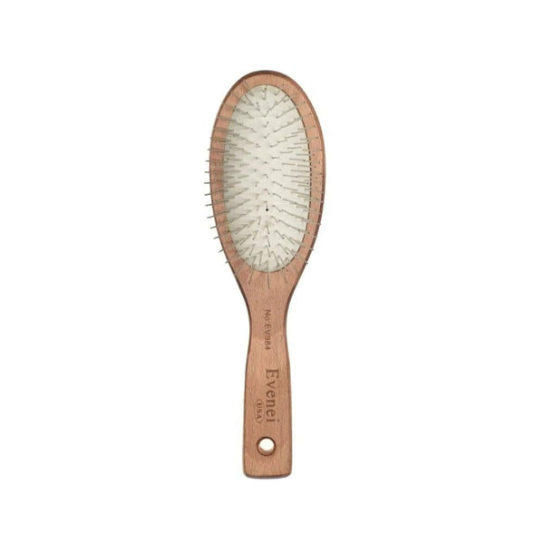 Even EV985 Wooden Hairbrush Flexible Scalp Massage Detangling