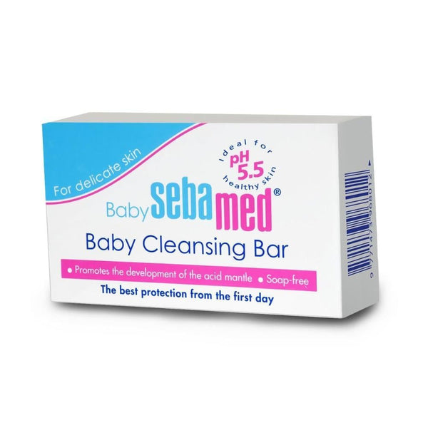 Pure Castile Bar Soap Unscented Gentle Cleansing Sebamed 150g