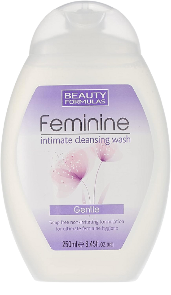Beauty Formulas Intimate Cleansing Wash - Gentle, pH Balance - 250ml