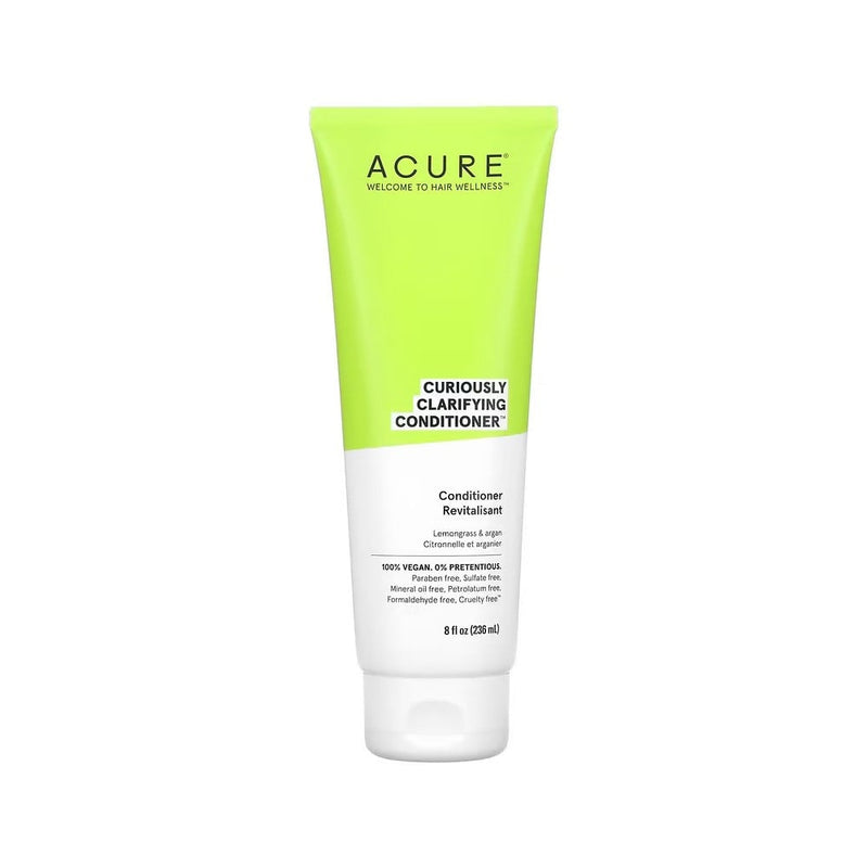 Acure Lemongrass and Argan Oil Conditioner, Moisturizing, 236ml