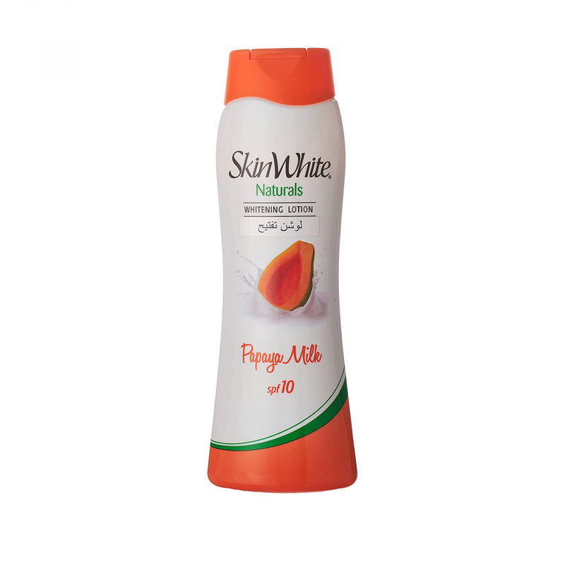 Skin White Papaya Milk Lotion SPF 10 Moisturizing Brightening 200ml