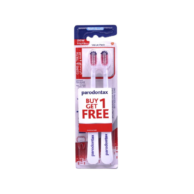 Parodontax Soft Manual Toothbrush, Gum Care, 2 Pack