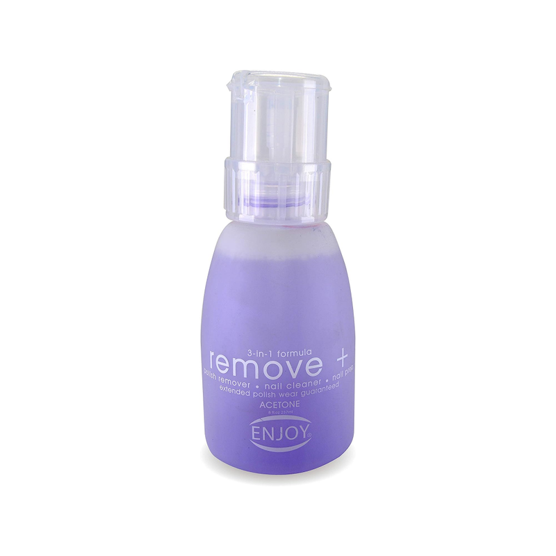Enjoy Nail Polish Remover, Acetone-Free, Nourishing Oils, 237 ml