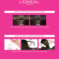 L'Oreal Paris Ammonia-Free Hair Color Dark Brown 300