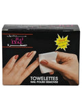 Nights LYAL Perfumed Nail Polish Remover Towelettes with Lemon Oil - 12 Count