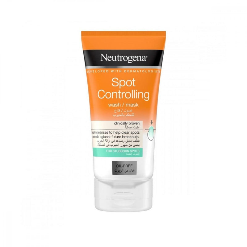 Neutrogena Visibly Clear Face Wash and Mask Kaolin Clay 150ml