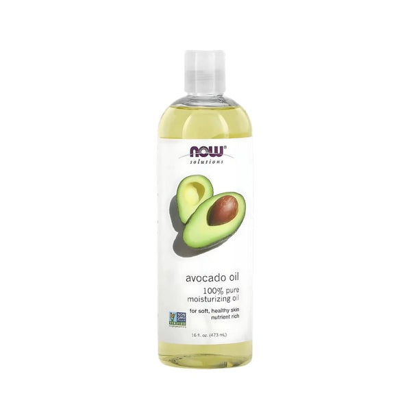 Now 100% Pure Avocado Oil for Skin and Hair Care, 473 ml
