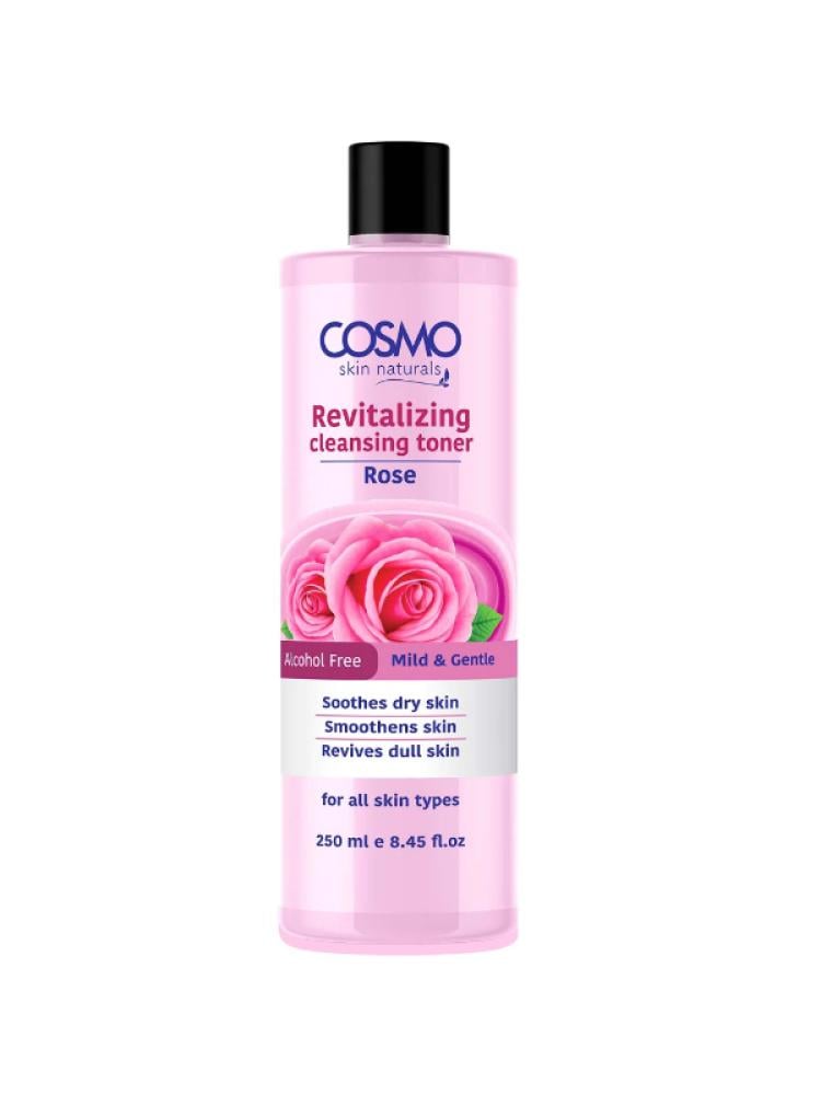 Cosmo Rose Skin Toner for Hydration and Pore Tightening - 250ml