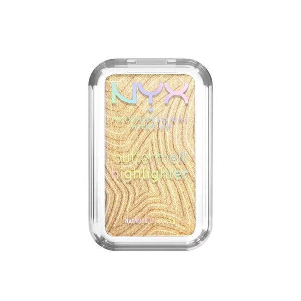 Nyx Buttermelt Highlighter 25 Butter Than Gold, Vegan, Long-Lasting