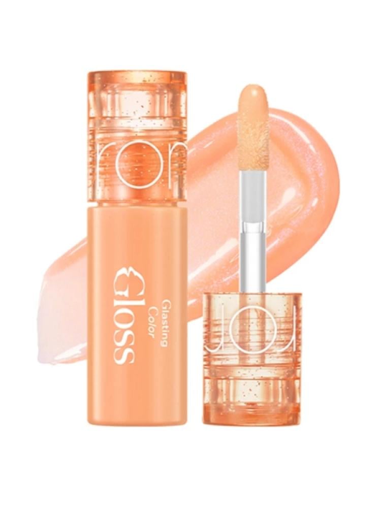 Romand Glasting Color Lip Gloss GRAPEFRUIT TTEOK S16 Mini Size