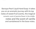 Savon de Royale Baroque Pearl Hand Soap - 500ml
