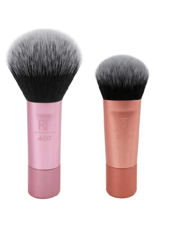 Real Techniques Mini Brush Duo - Foundation & Blush