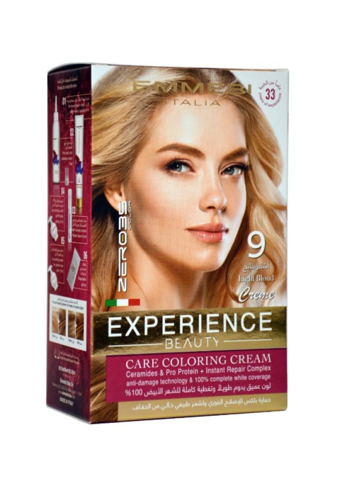 Zero 35 Permanent Hair Dye Kit - Shade 9 Light Blonde