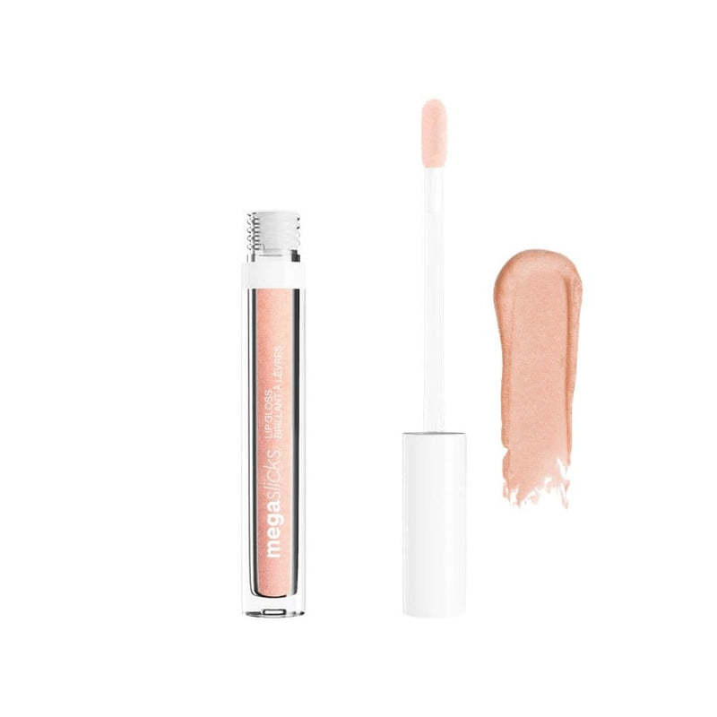 Wet n Wild Mega Sleeks Lip Gloss, Champagne Pink, 2.2ml