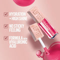 Maybelline Lifter Gloss Lip Gloss with Hyaluronic Acid High Shine 002