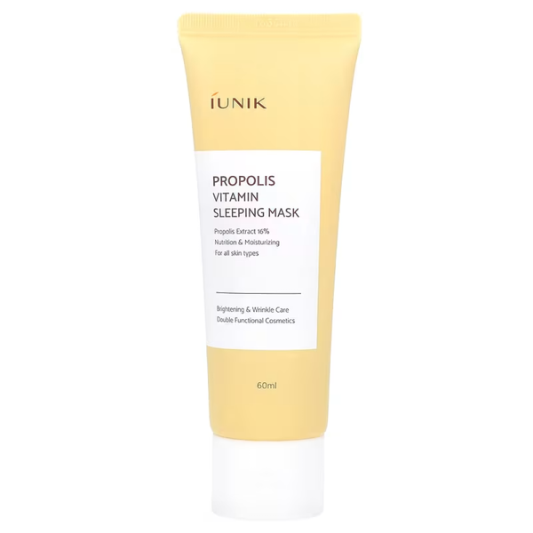 Best Sleeping Mask Propolis Vitamin Sleeping Beauty Mask Overnight iUNIK 60ml