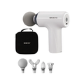 Rebune RE-2163 Portable Massage Gun 6-Speed 4 Heads 1200 mAh