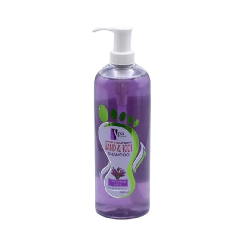 Spa System Lavender Hand and Foot Shampoo Moisturizing Cleanser 1000 ml