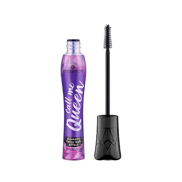 Essence Call Me Queen Mascara Volumizing Lengthening Black Rubber Brush