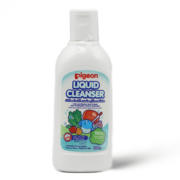 Liquid Cleanser for Baby Bottles and Accessories 200ml Pigeon