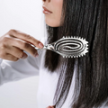 Detangling Hairbrush Flexible Bristles Best Hairbrush For Fine Hair Queen Line