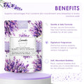 Saboo Lavender Bath Bubble Powder with Jojoba Oil and Vitamin E - 200g