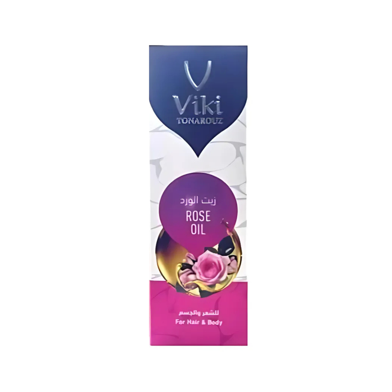 Viki Rose Oil for Hair and Body, Moisturizing & Nourishing, 125ml