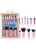 Mini Travel Makeup Brush Set Portable 10 Piece Kit Real Techniques
