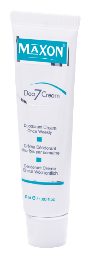Natural Cream Deodorant Long-Lasting Protection Deo7 Maxon 30ml