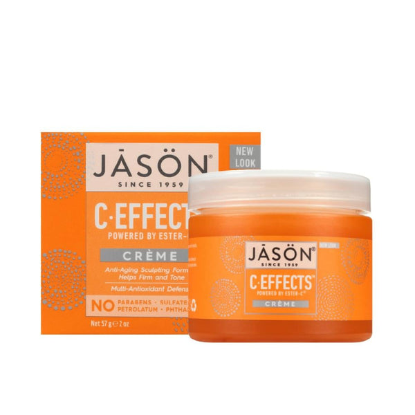Jason C Effects Vitamin C Brightening Anti-Aging Cream, 57g