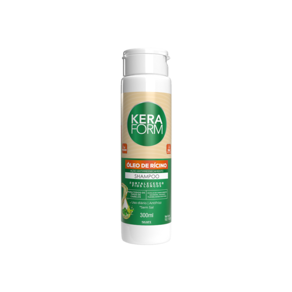 Strengthening Shampoo with Castor Oil for Hair Vitality by Skafe 500ml