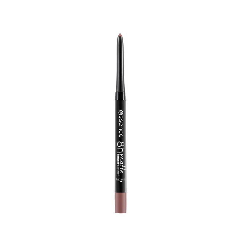 Essence 8H Matte Comfort Lip Liner, 02 Silky Hazelnut, Waterproof, 8-Hour Wear