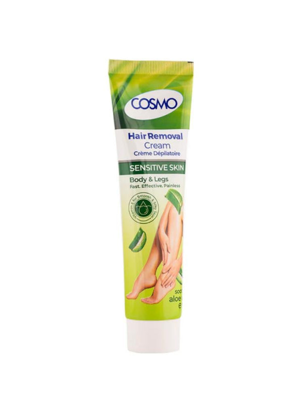 Cosmo Aloe Vera Hair Removal Cream for Sensitive Skin - 100g