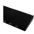 Gammapiu 3-Port USB Salon Multi-Charging Station Black